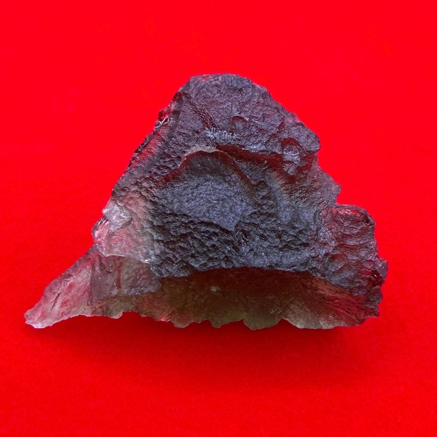 Authentic Moldavite Tektite Specimen: 4.86g/24.3ct