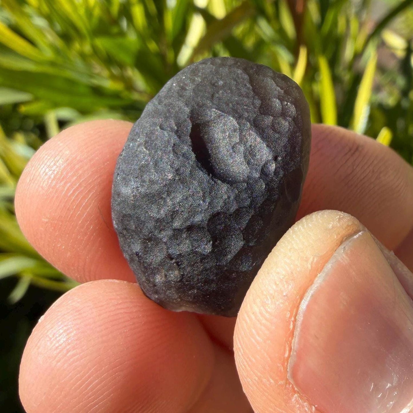 Saffordite Stone: Rare Cintamani, Arizona Tektite -5.18 Grams