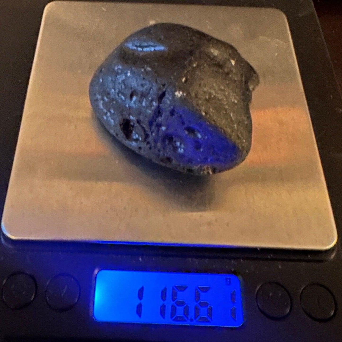 Large Rizalite Tektite: Rare Indochinite from Bicol, Philippines, 116 grams