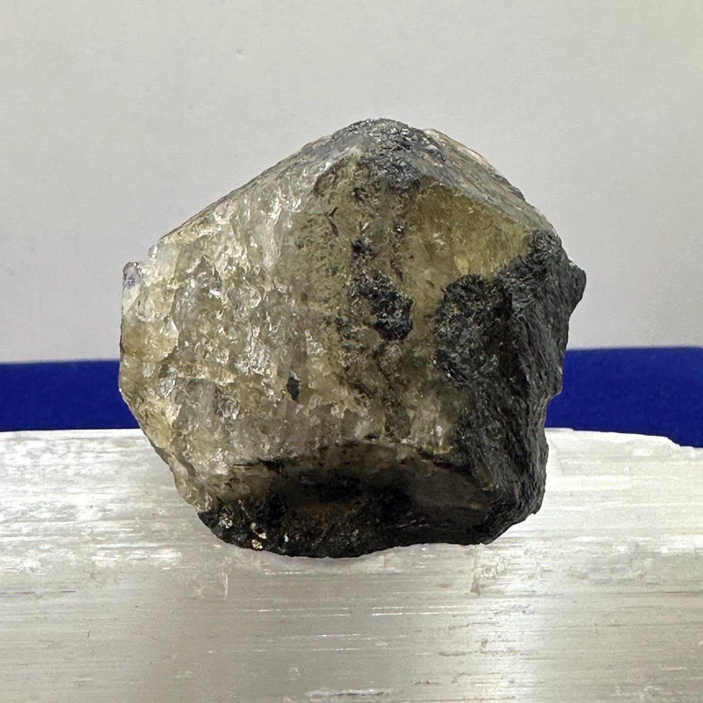 Brazilian Phenacite Crystal with Biotite | Reiki, Meditation Stone