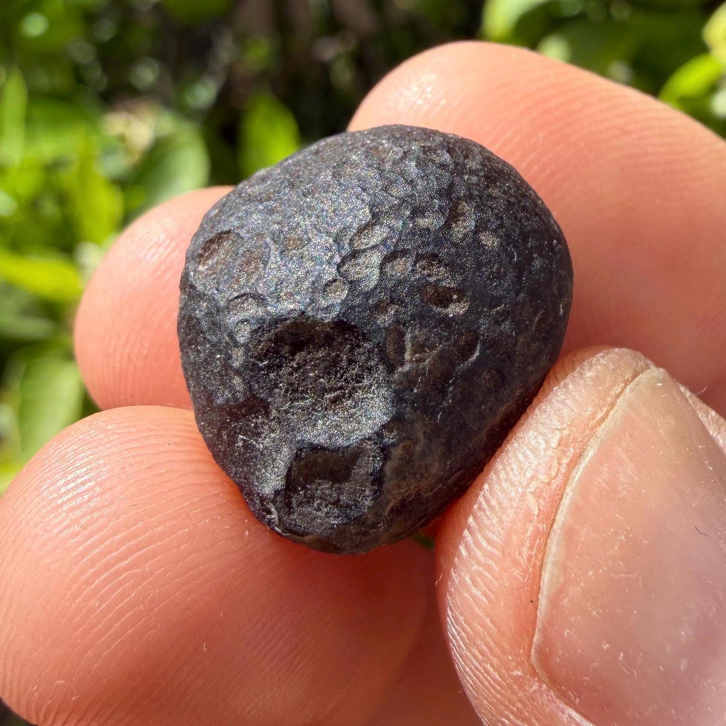 Saffordite Stone, Rare Cintamani, Arizona Tektite, 5.77 Grams
