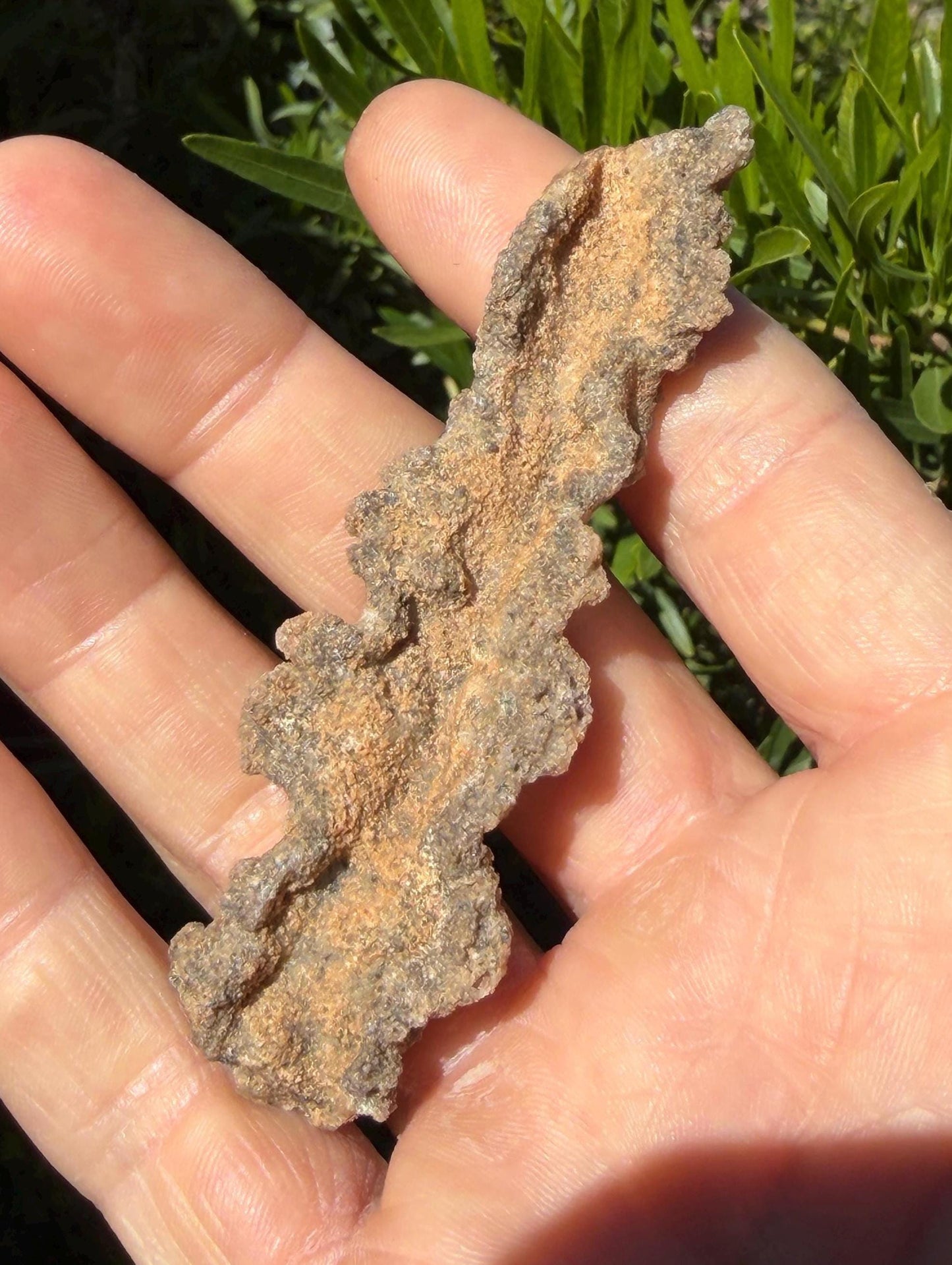 Sahara Desert Fulgurite: Lightning Glass, Fossilized Lightning, Energy Work, 7.41 grams