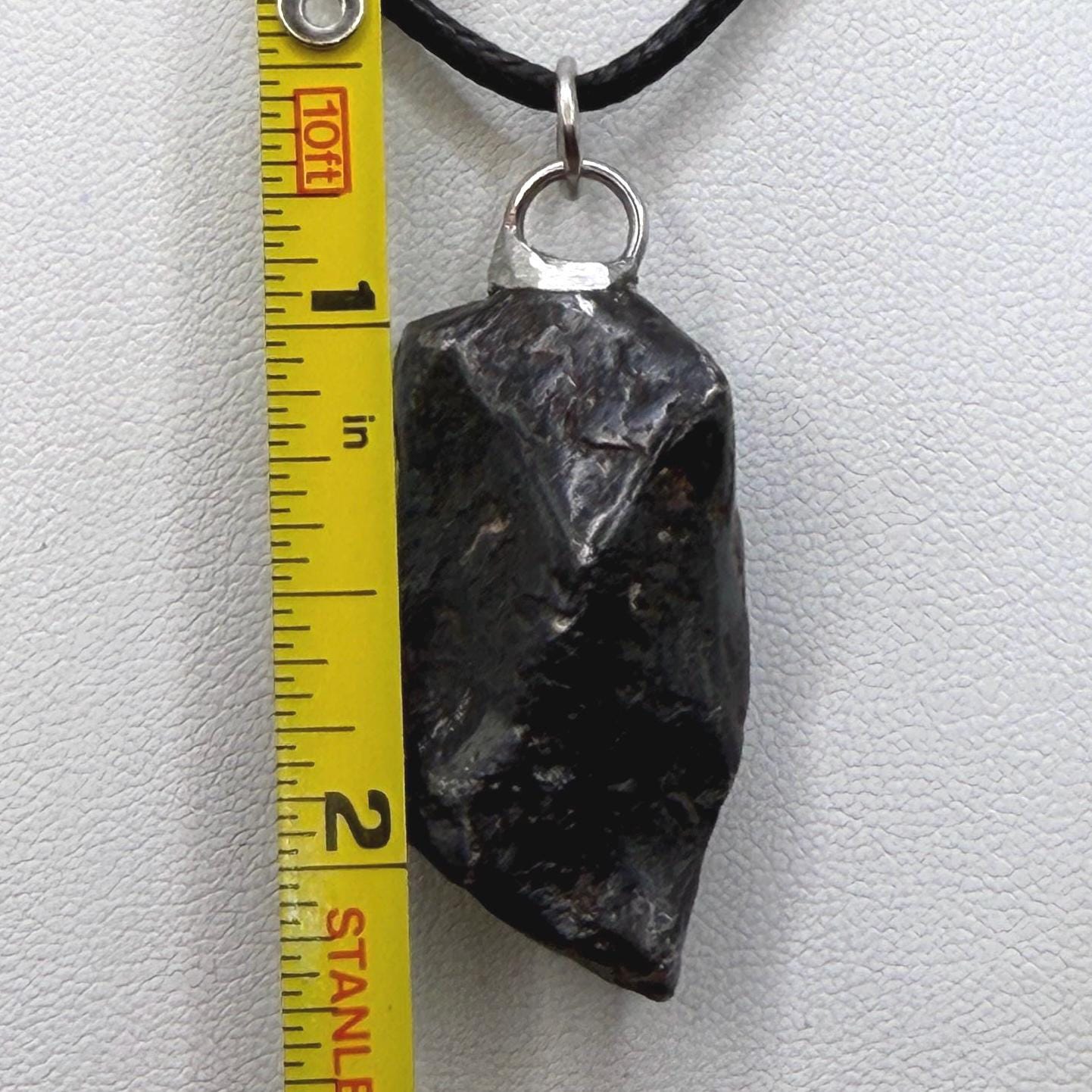 Canyon Diablo Iron Meteorite Pendant: Arizona Space Gift, 21.01 grams