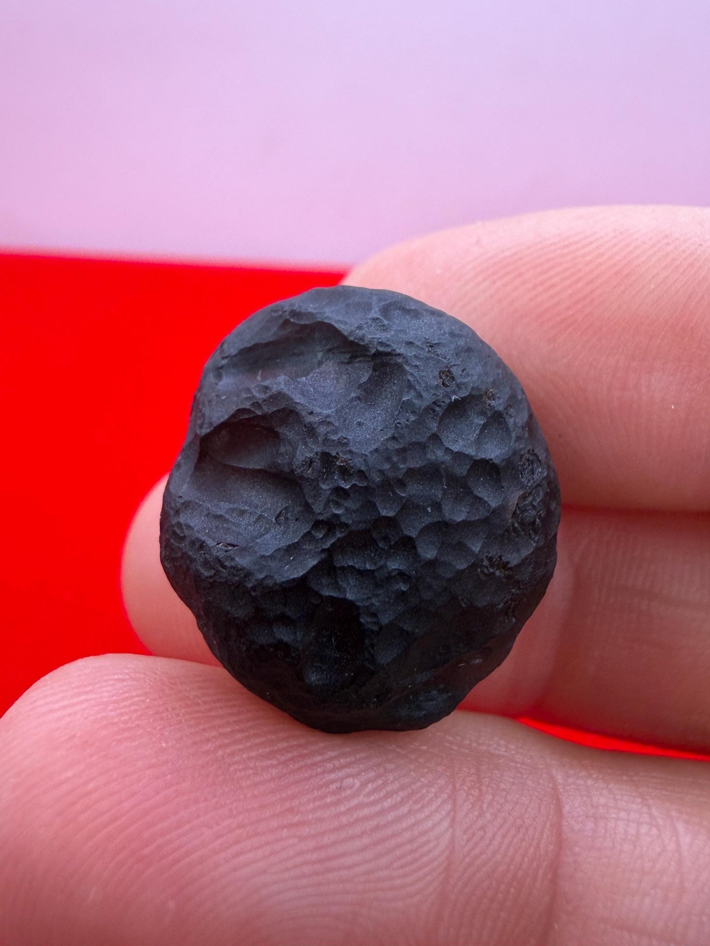 Saffordite Stone: Rare Cintamani, Arizona Tektite - 7.26 Grams