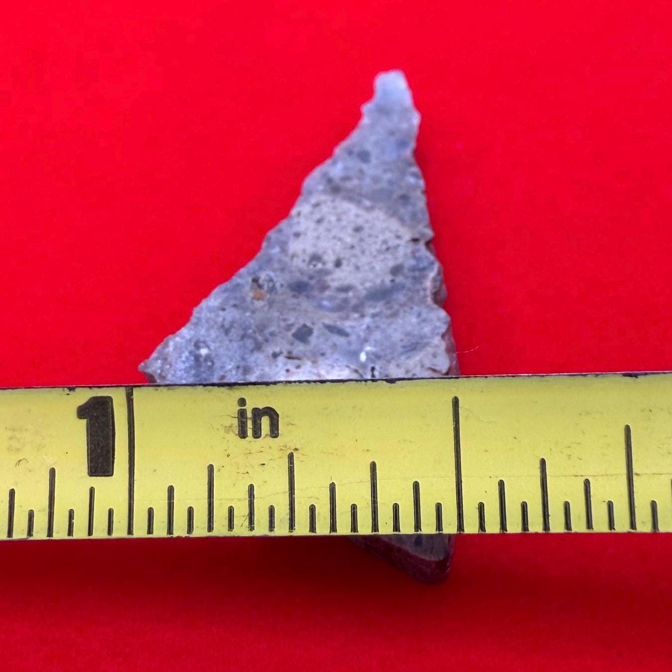 Oued el Hamim 001 Lunar Meteorite Slice, Aqueously Altered Moon Rock (1.48g)