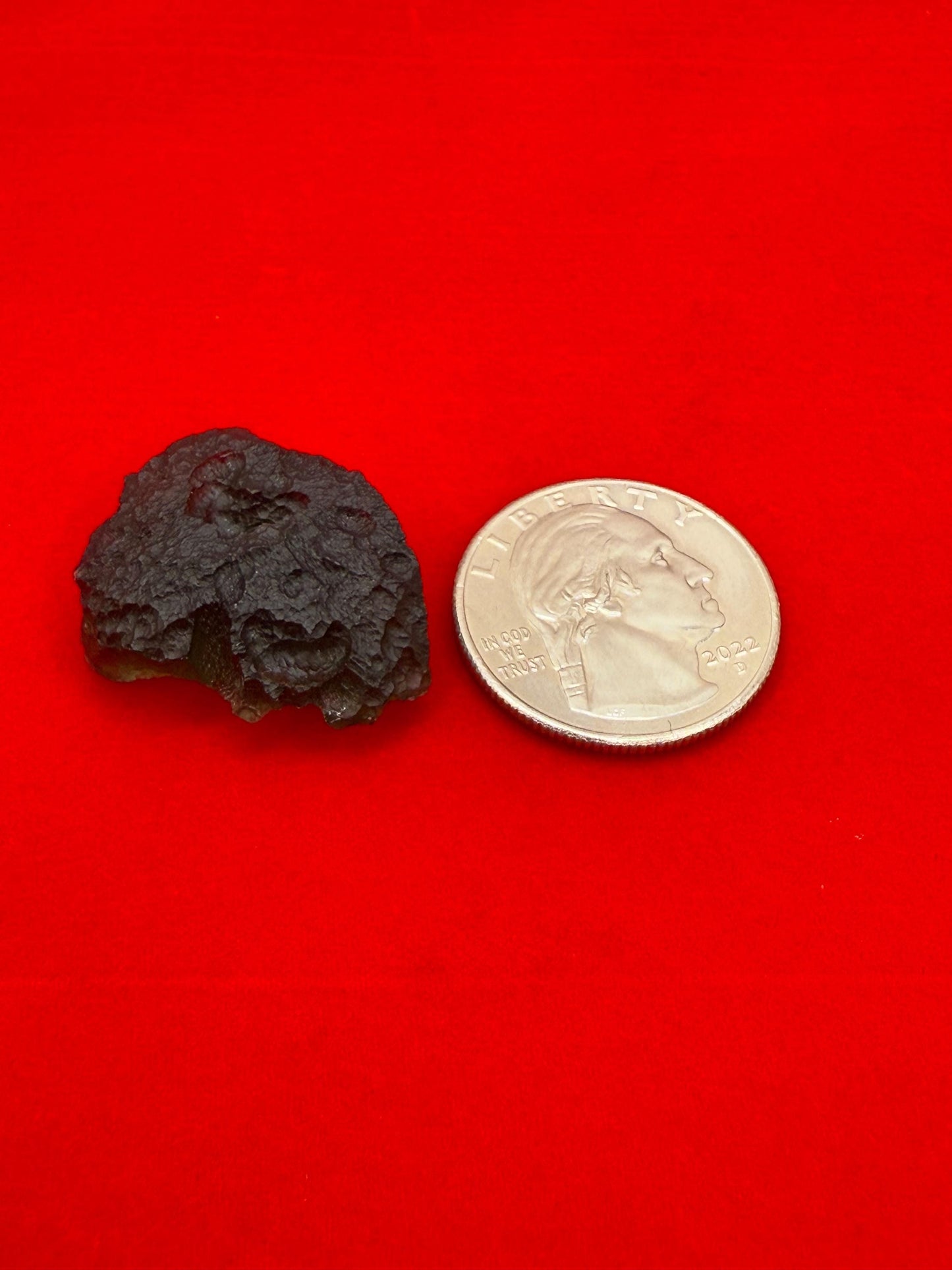 Natural Moldavite Tektite Specimen, Bohemian Crystal (5.83 grams)