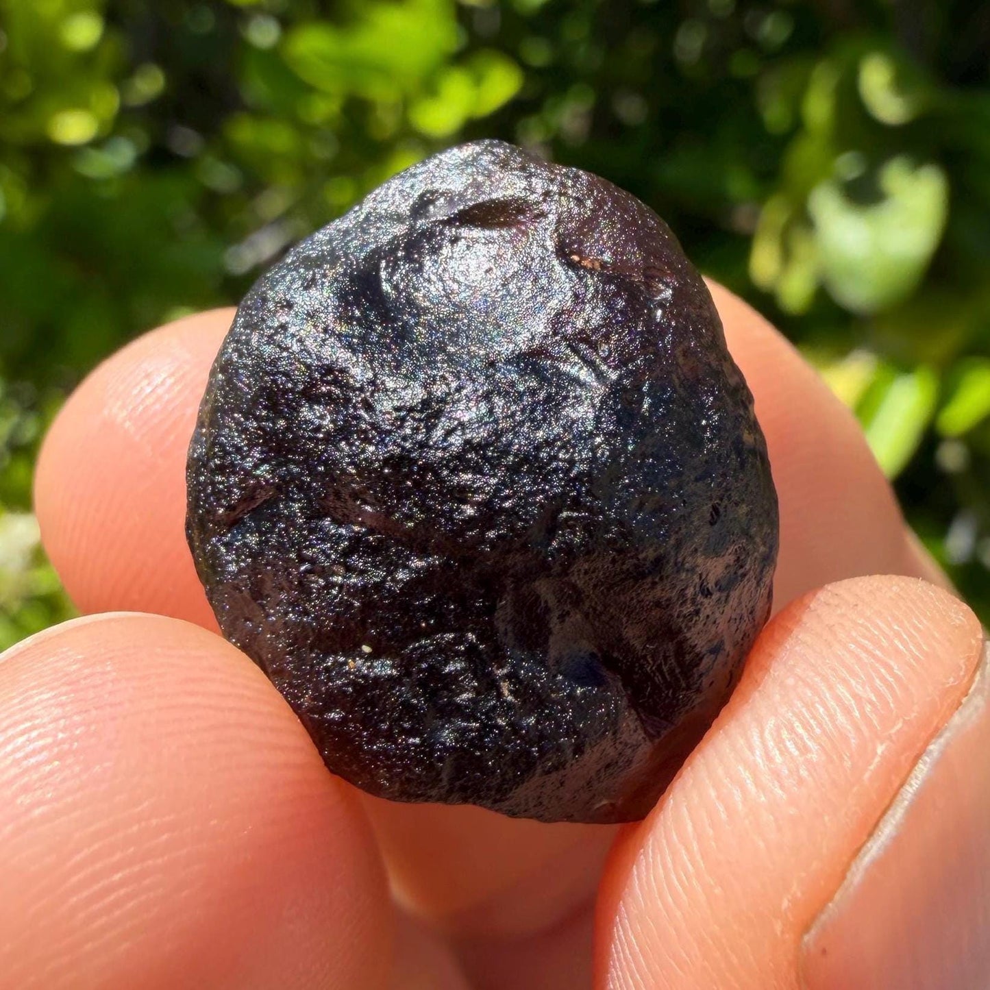 Saffordite Stone, Rare Cintamani, Arizona Tektite, 9.48 Grams