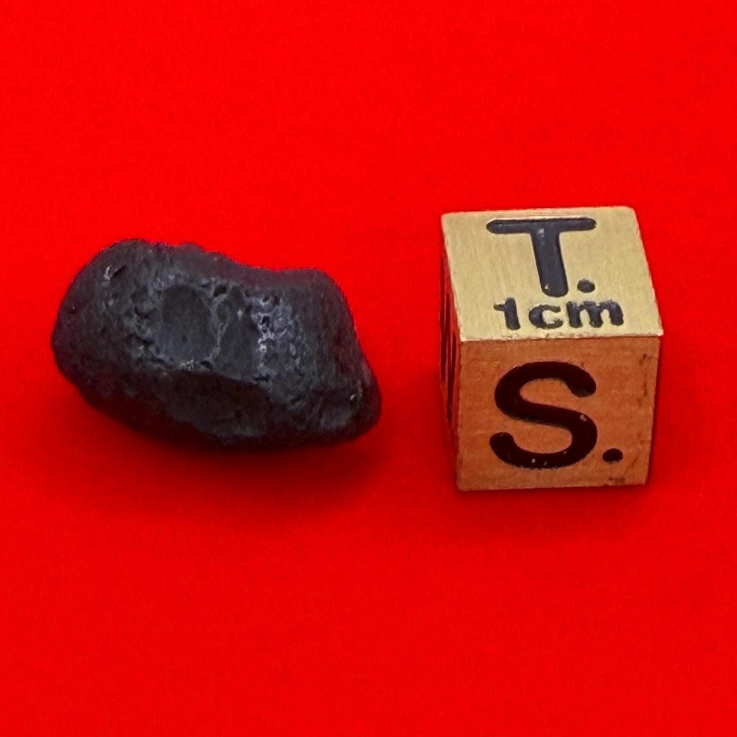 Rare Saffordite Stone: Arizona Cintamani Pseudo-Tektite, 2.18 grams