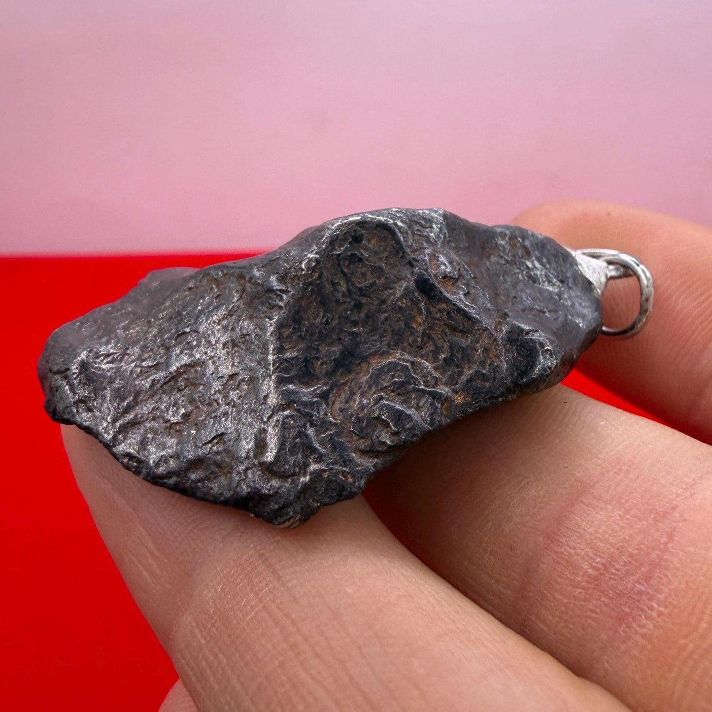 Canyon Diablo Iron Meteorite Pendant: Arizona Space Gift, 38.77 grams