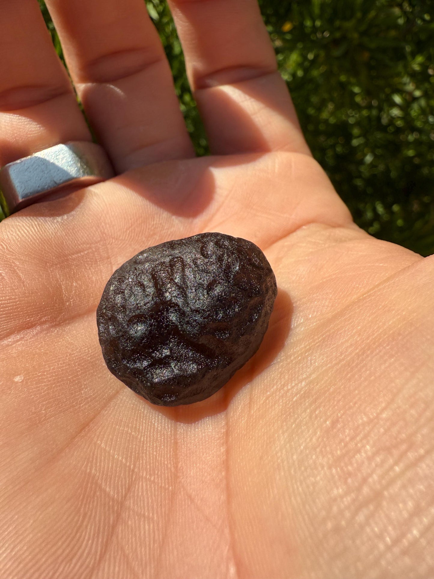 Colombianite Tektite Specimen: Shamanic Healing Stone, 11.39 grams