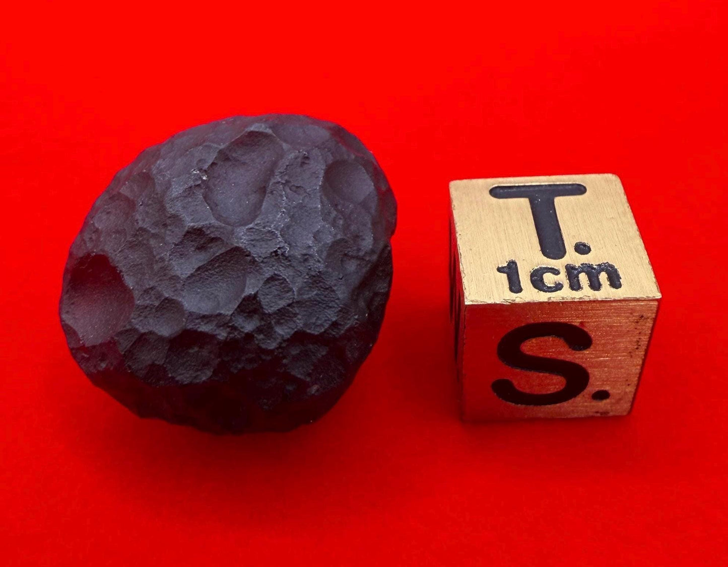 Saffordite Stone: Rare Cintamani, Arizona Pseudo-Tektite -5.88 Grams