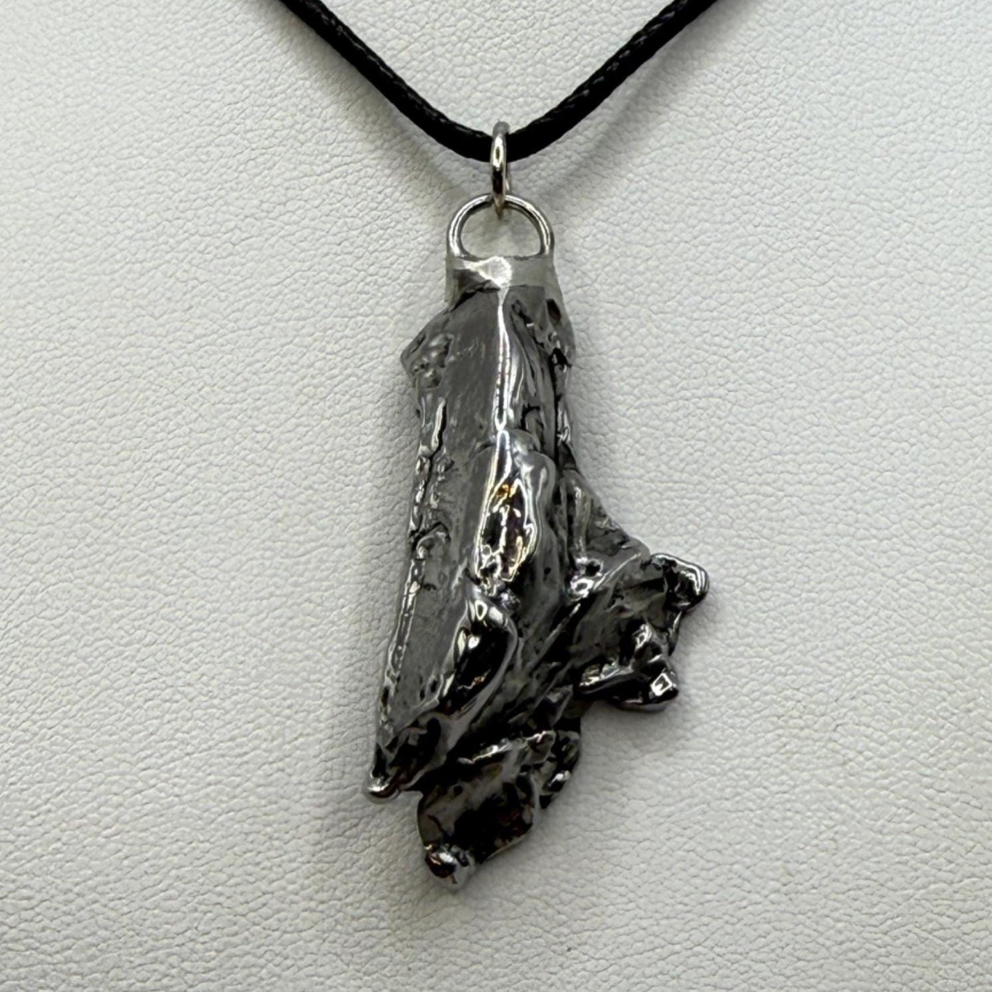 Aletai Meteorite Pendant: Cosmic Jewelry, Authentic Space Jewelry, 21.83 grams