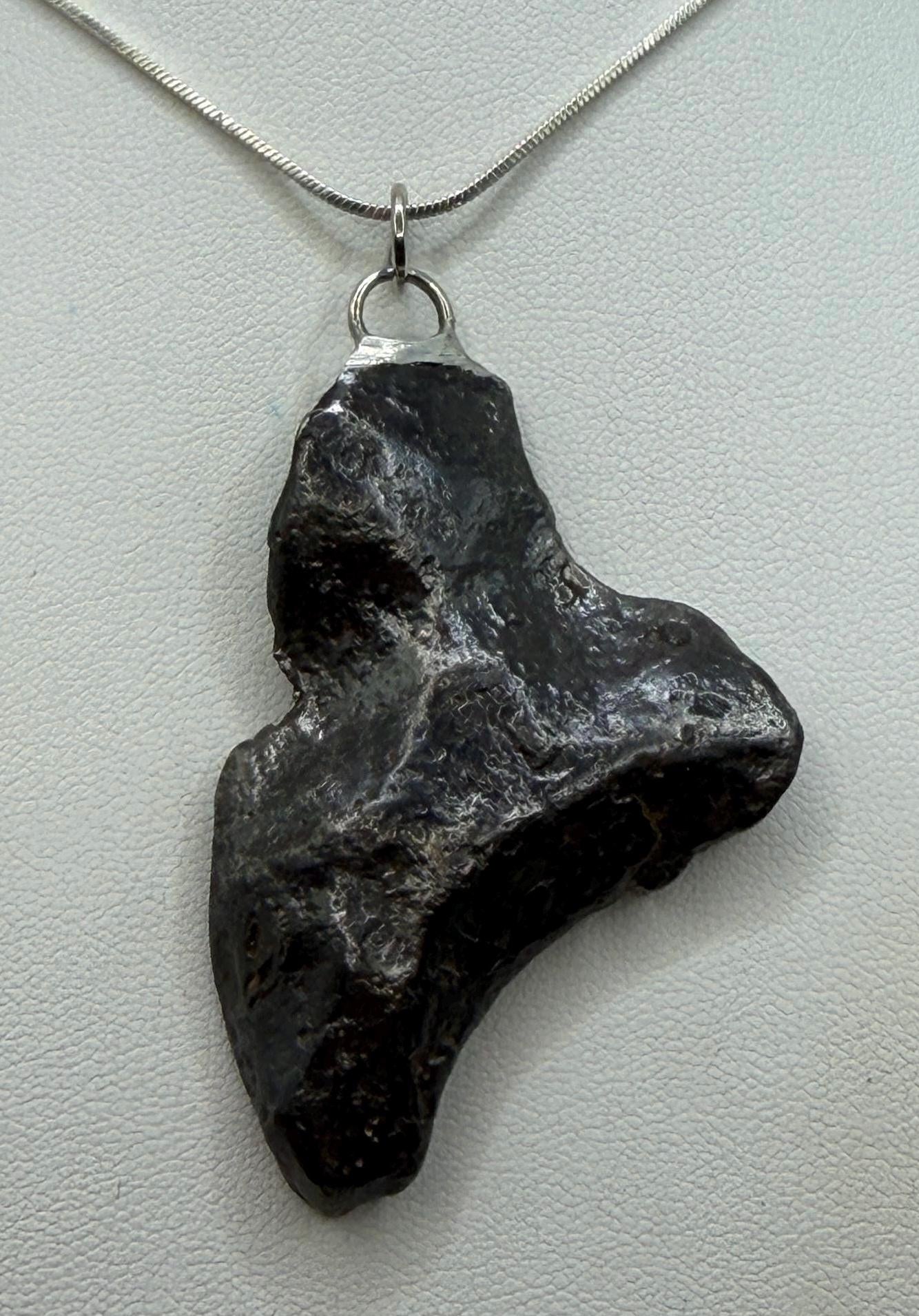Canyon Diablo Iron Meteorite Pendant: Arizona Space Gift, 34.73 grams