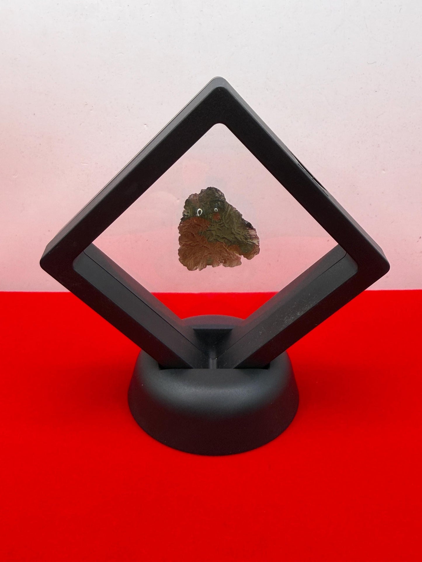 Authentic Moldavite Tektite Specimen, Reiki Healing Crystal, 4.54g/22.7ct