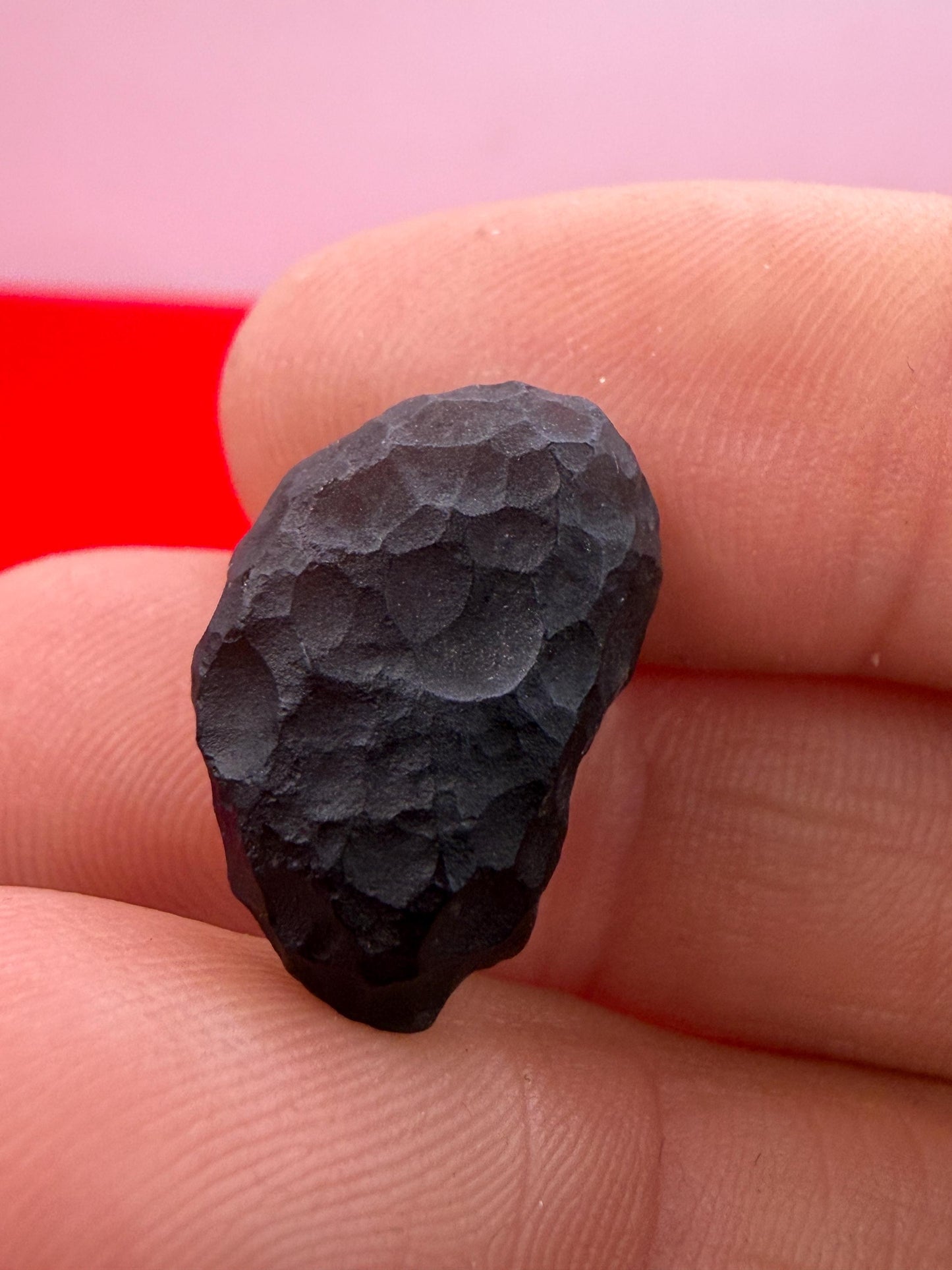 Saffordite Stone: Rare Cintamani, Arizona Pseudo-Tektite -3.29 Grams