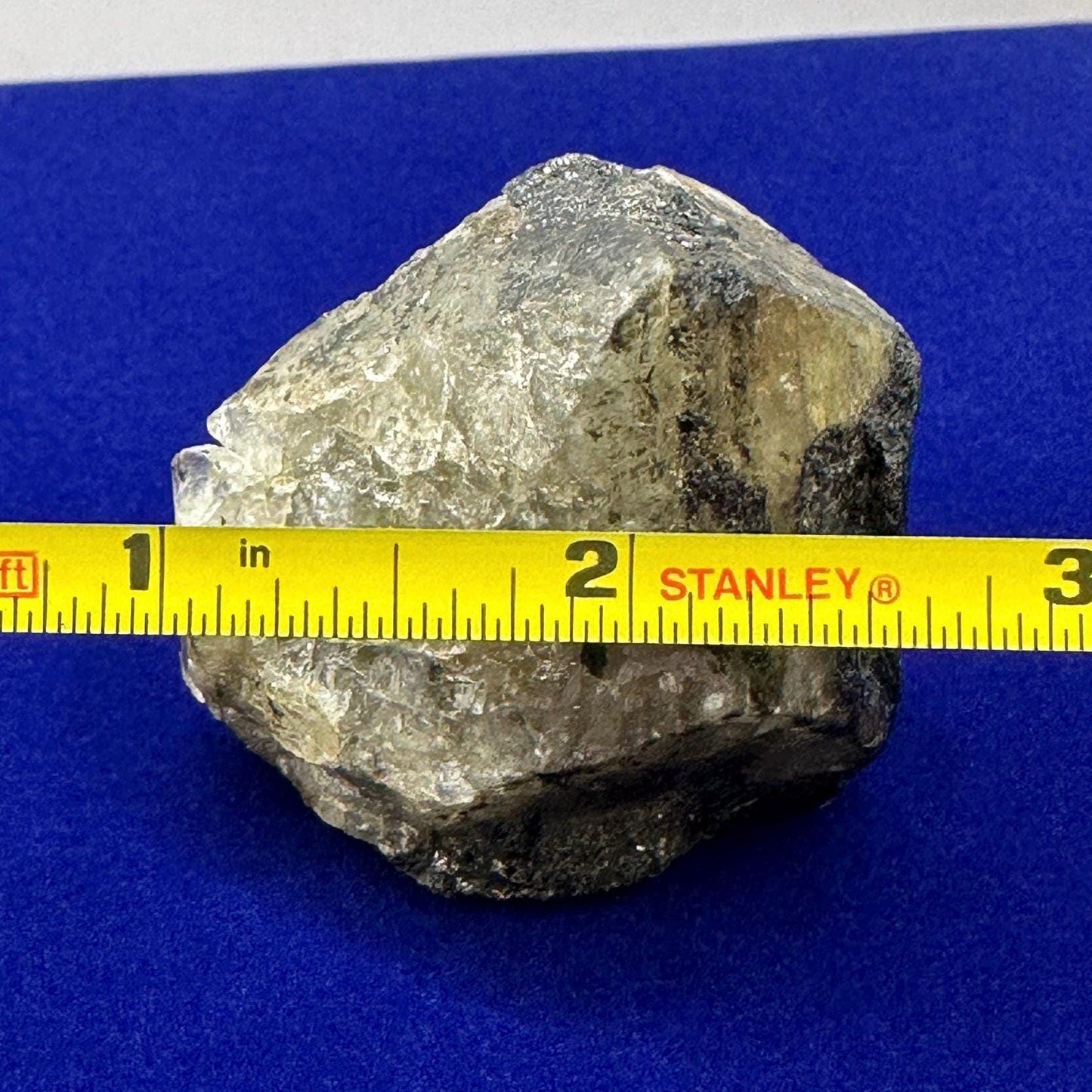 Brazilian Phenacite Crystal with Biotite | Reiki, Meditation Stone