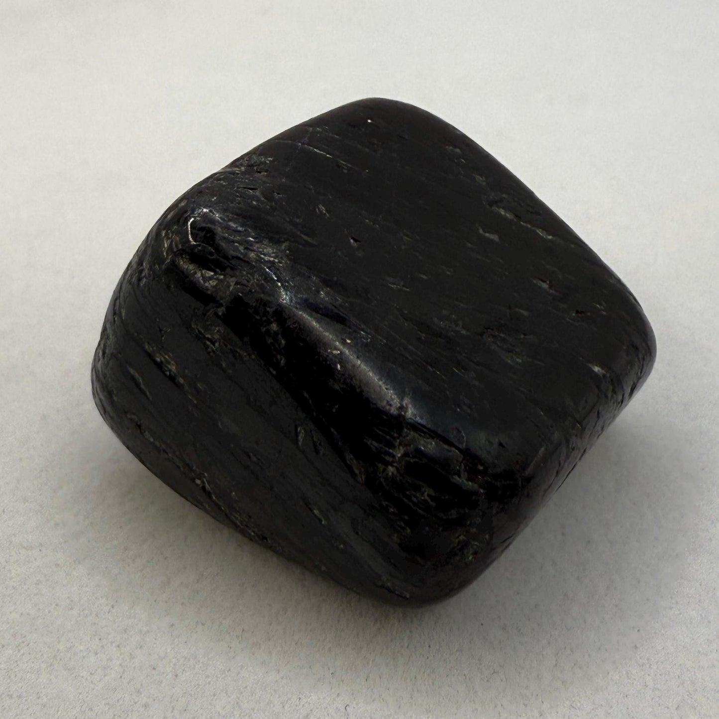 Greenland Nuummite Stone: Reiki Grounding Gemstone, 23.09 grams