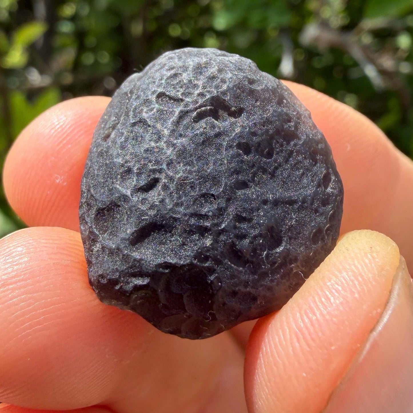 Saffordite Stone, Rare Cintamani, Arizona Tektite, 10.00 Grams