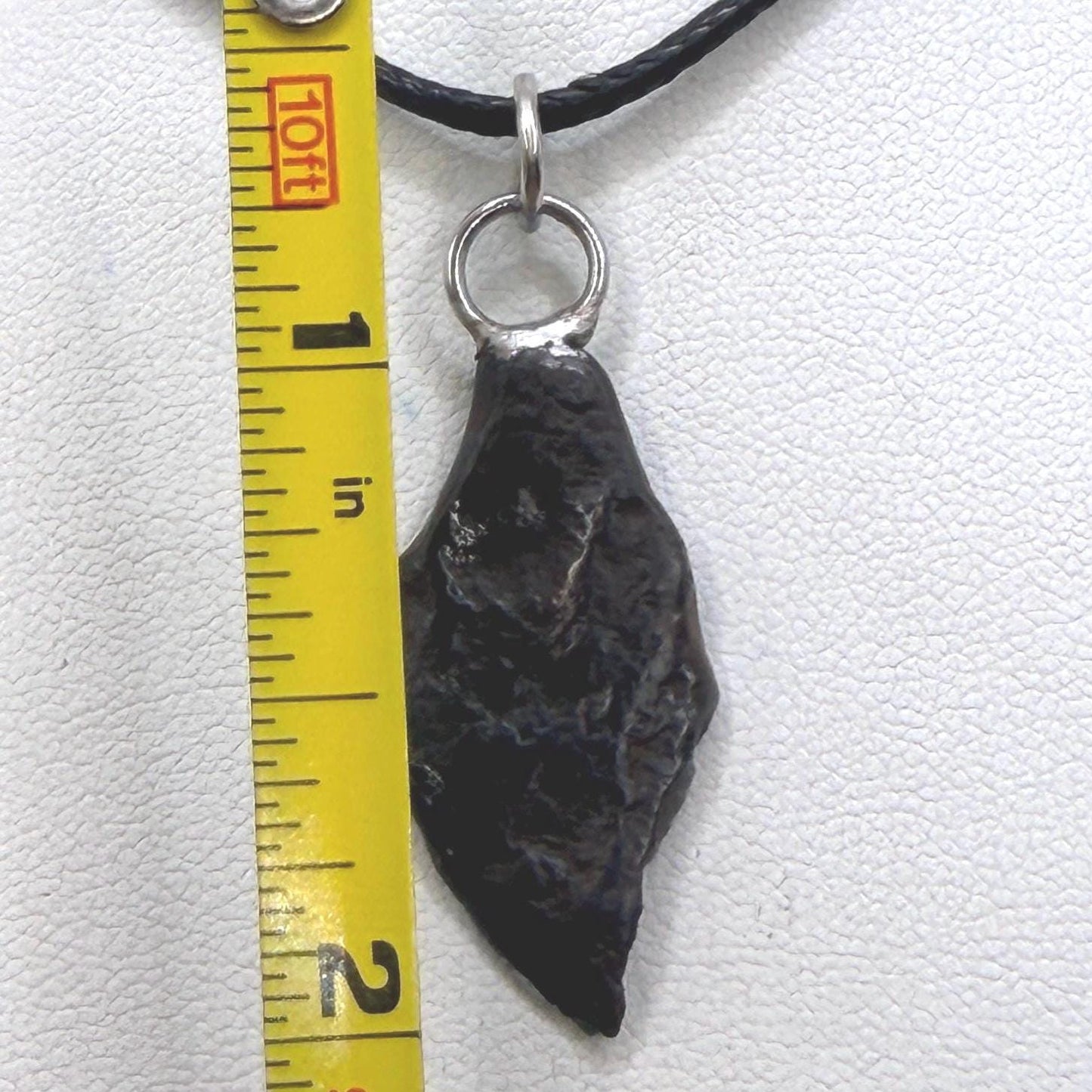 Agoudal Iron Meteorite Pendant: Handmade Astronomy Space Gift, Cosmic Pendant, 4.92 grams