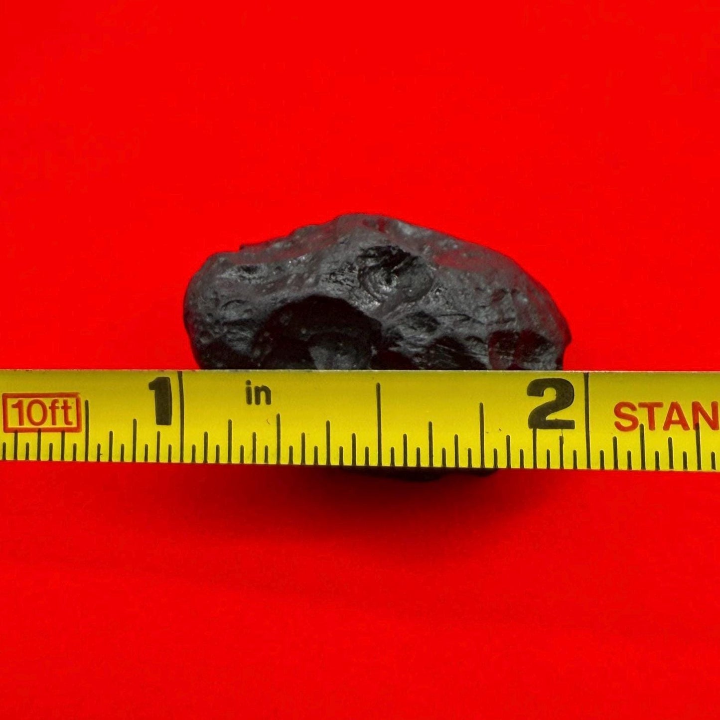 Indochinite Tektite: Indonesian Impactite Rock, Energy Work Stone, 10.50 grams
