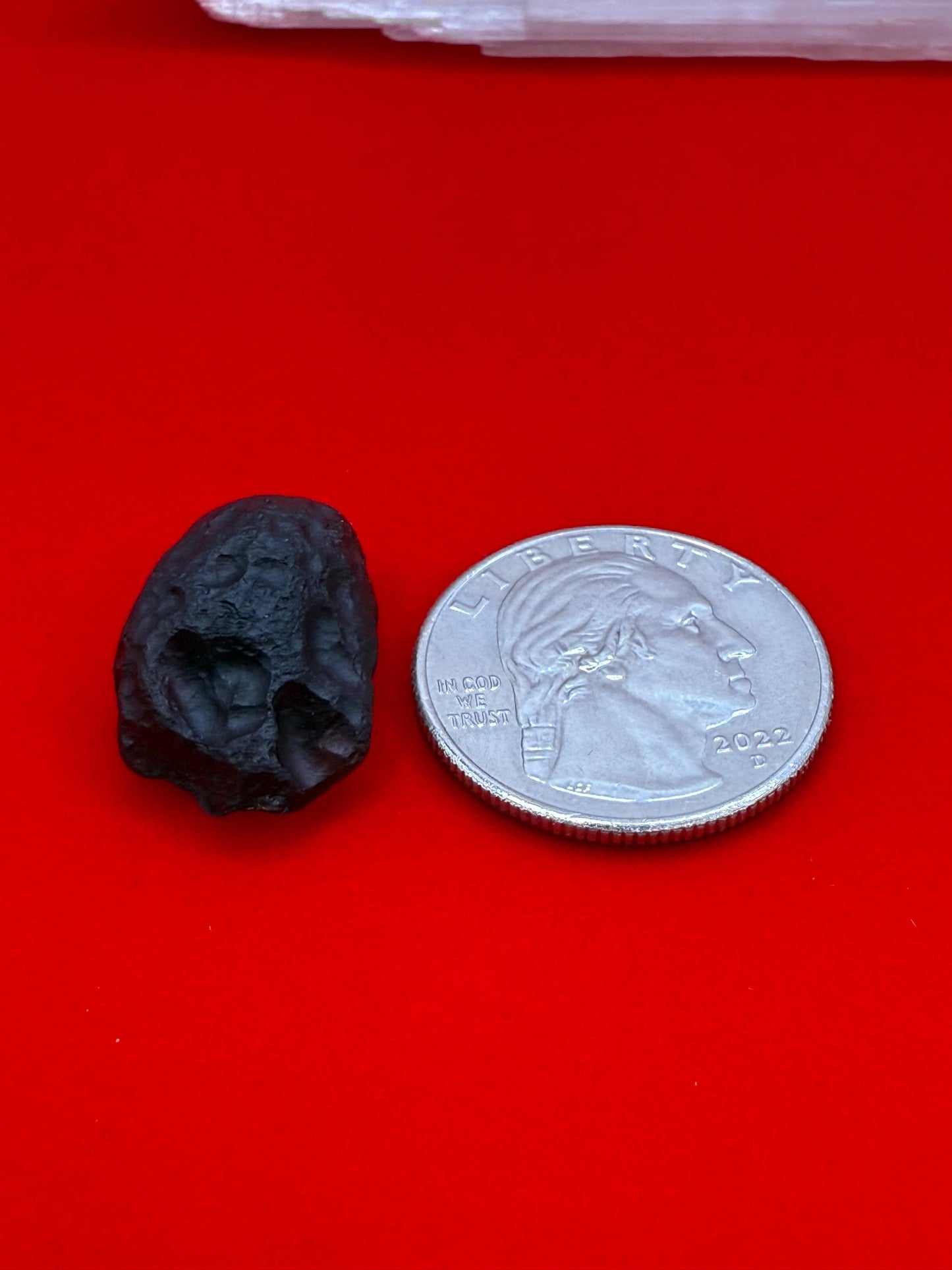 Saffordite Specimen: Rare Cintamani Stone, Arizona Pseudotektite, 3.69g