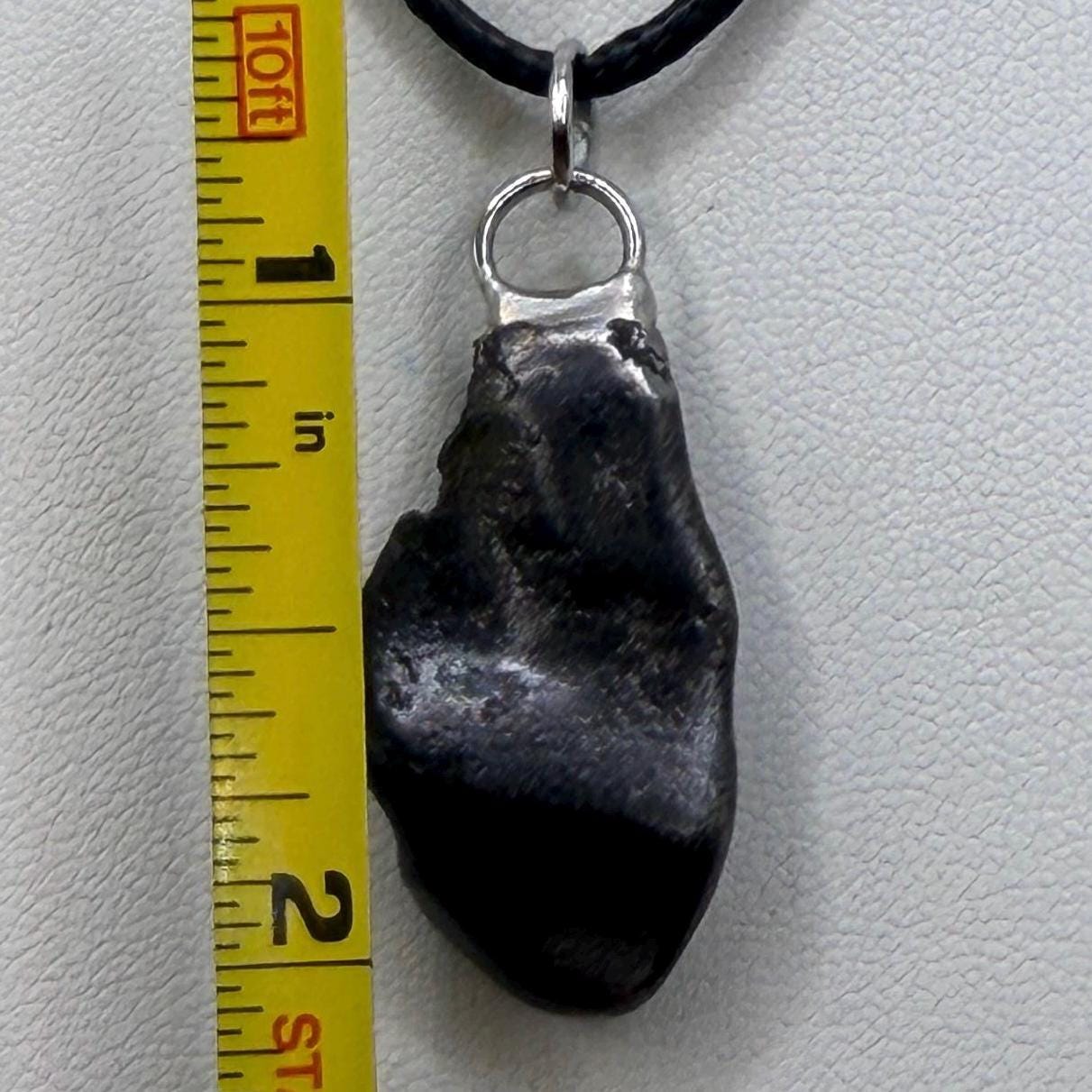 Sikhote-Alin Iron Meteorite Pendant: Astronomy Space Gift, 7.78g