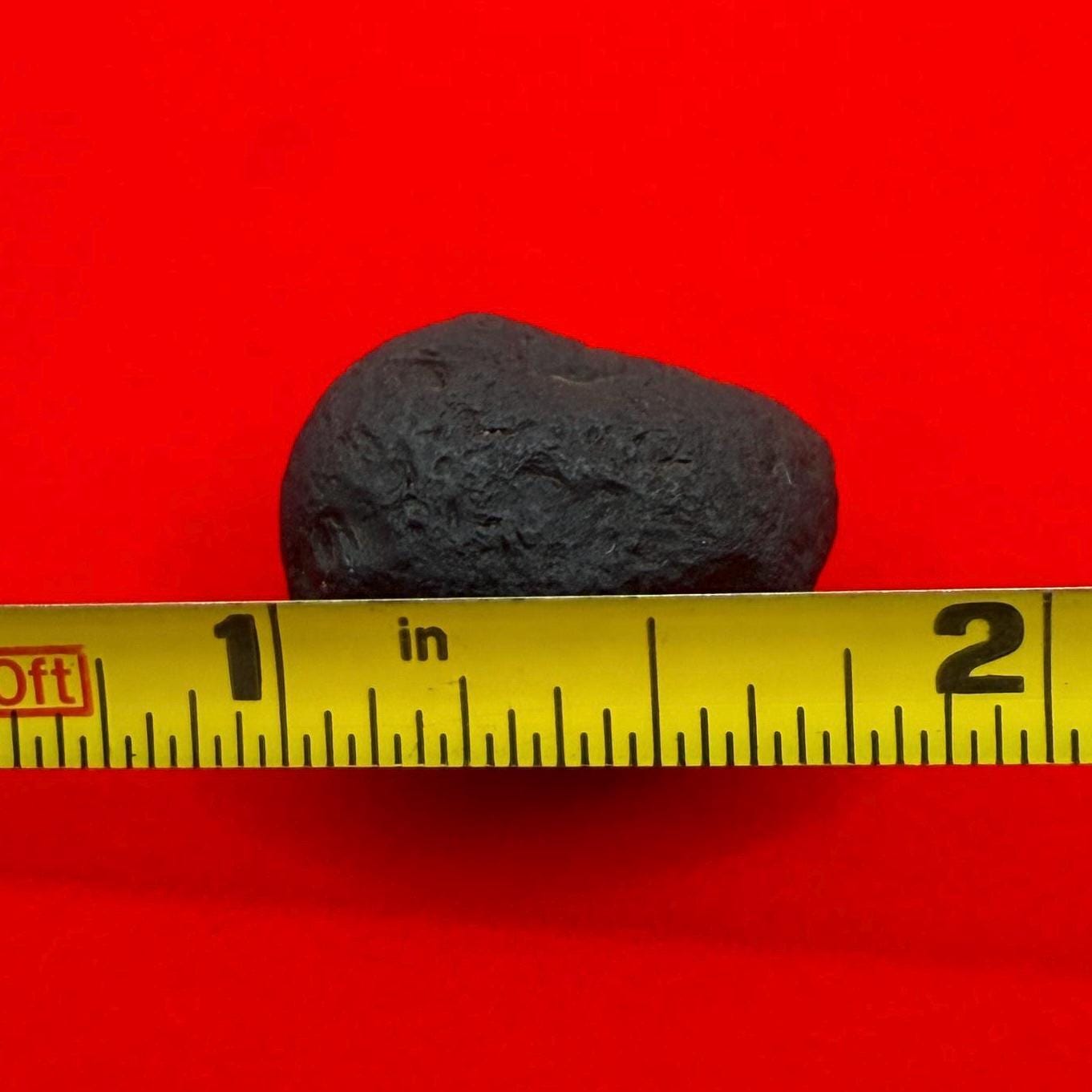 Saffordite Cintamani Stone Specimen: Rare Arizona Pseudo-Tektite, 5.99 grams