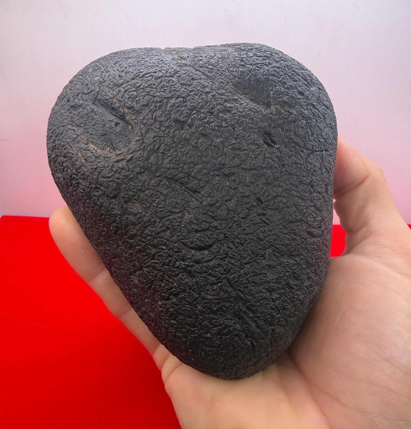 Large Saffordite Cintamani Stone, Arizona Pseudotektite Specimen, 2 lb 10 ounces