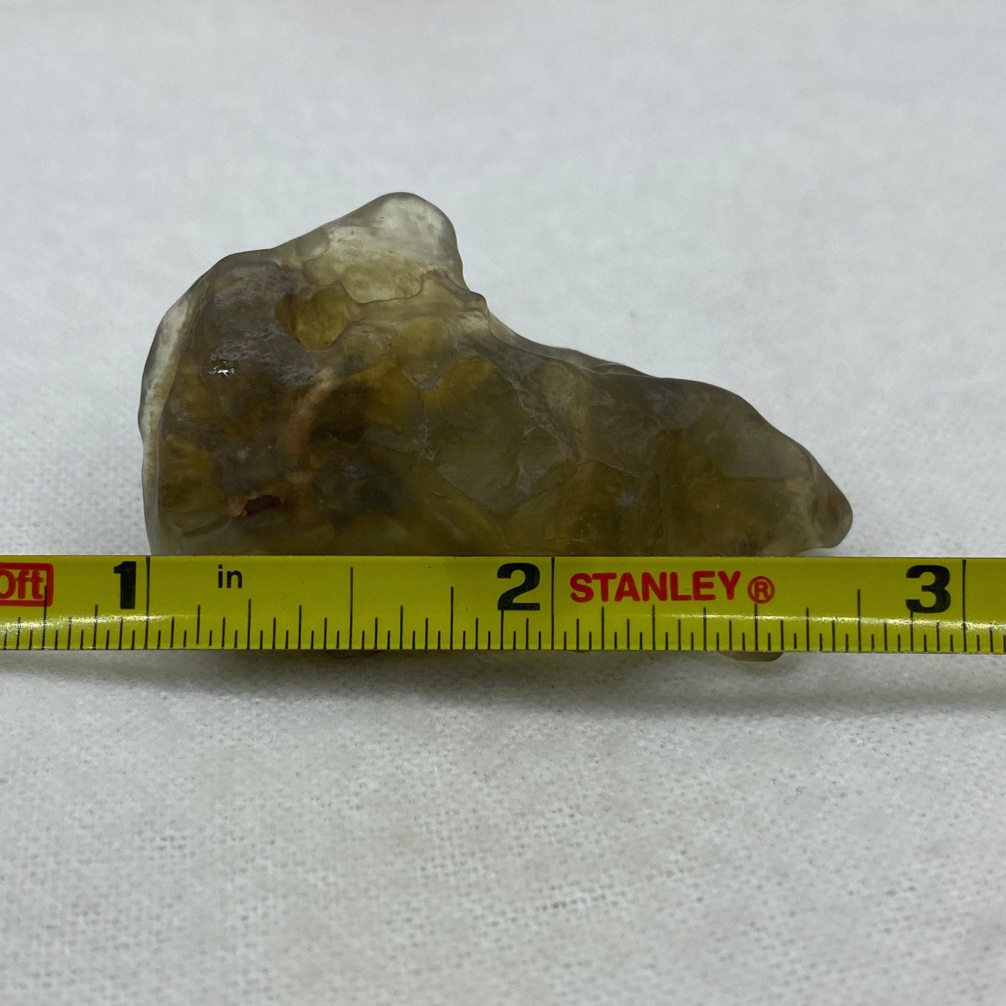 Libyan Desert Glass Tektite: Golden Crystal Talisman, 20.32 grams