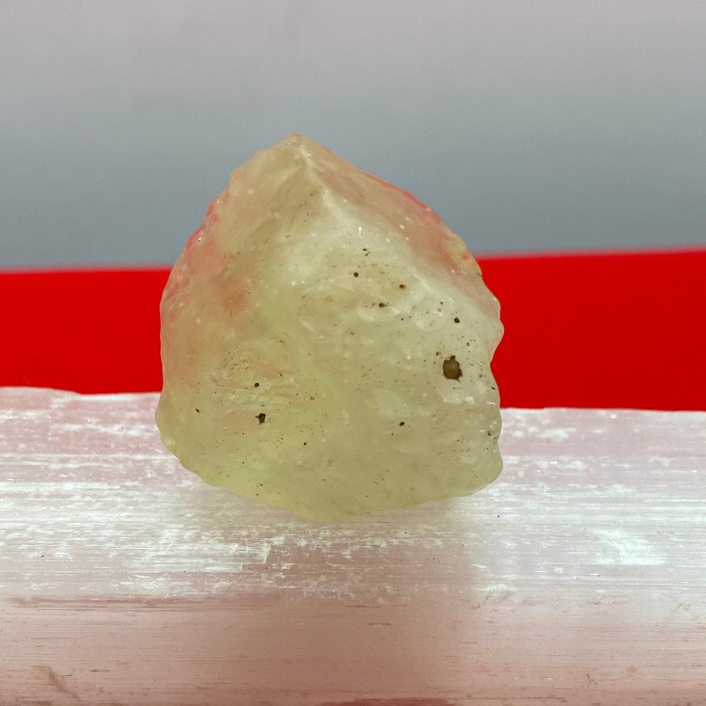 Libyan Desert Glass: Golden Tektite Talisman (27.17 grams)