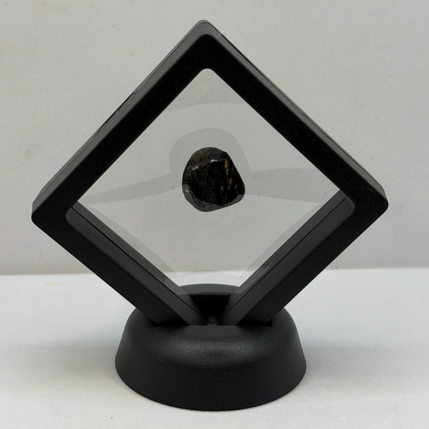 Greenland Nuummite Stone: Reiki Healing Stone, Protection Talisman, 5.25 grams