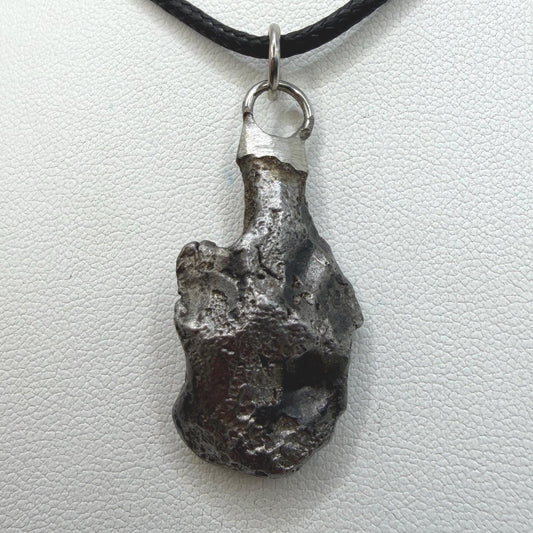 Sikhote-Alin Iron Meteorite Pendant: Astronomy Space Gift, 10.16g