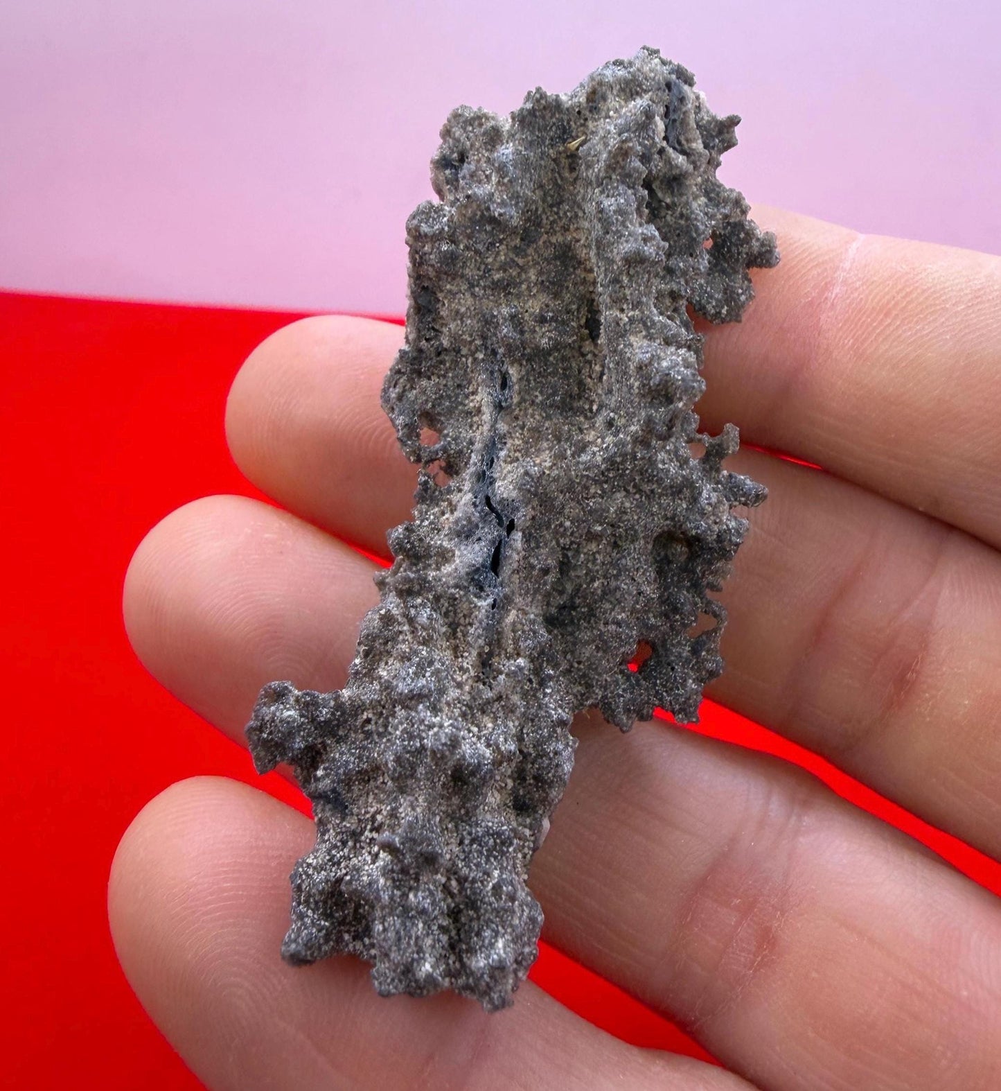 Sahara Desert Fulgurite: Lightning Glass, Fossilized Lightning, Energy Work, 5.86 grams
