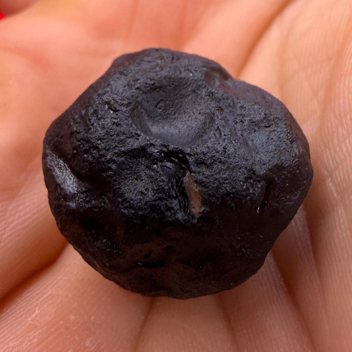 Saffordite Stone, Rare Cintamani, Arizona Tektite, 9.48 Grams