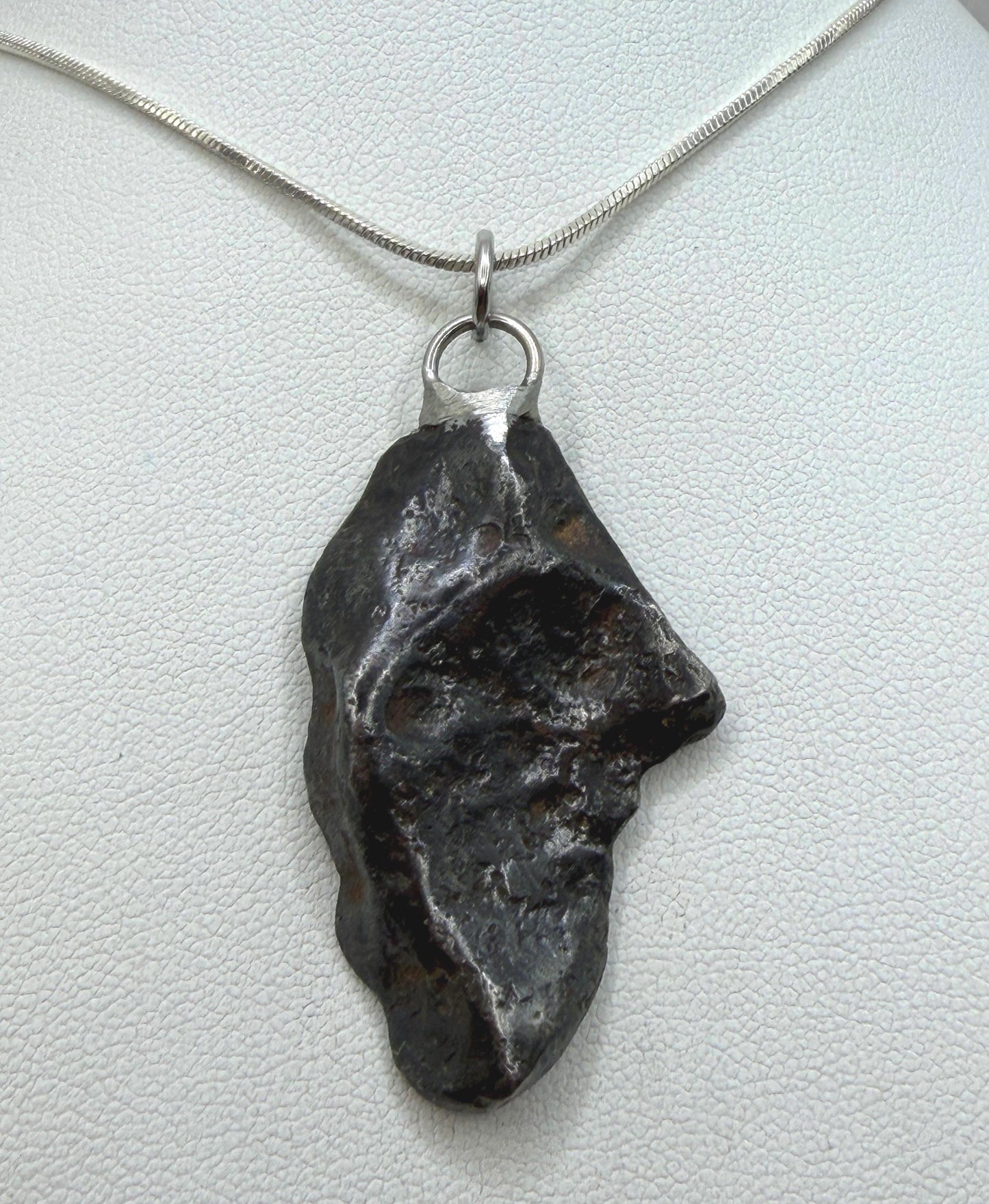 Canyon Diablo Iron Meteorite Pendant: Arizona Space Gift, 16.29 grams