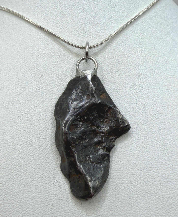 Canyon Diablo Iron Meteorite Pendant: Arizona Space Gift, 16.29 grams