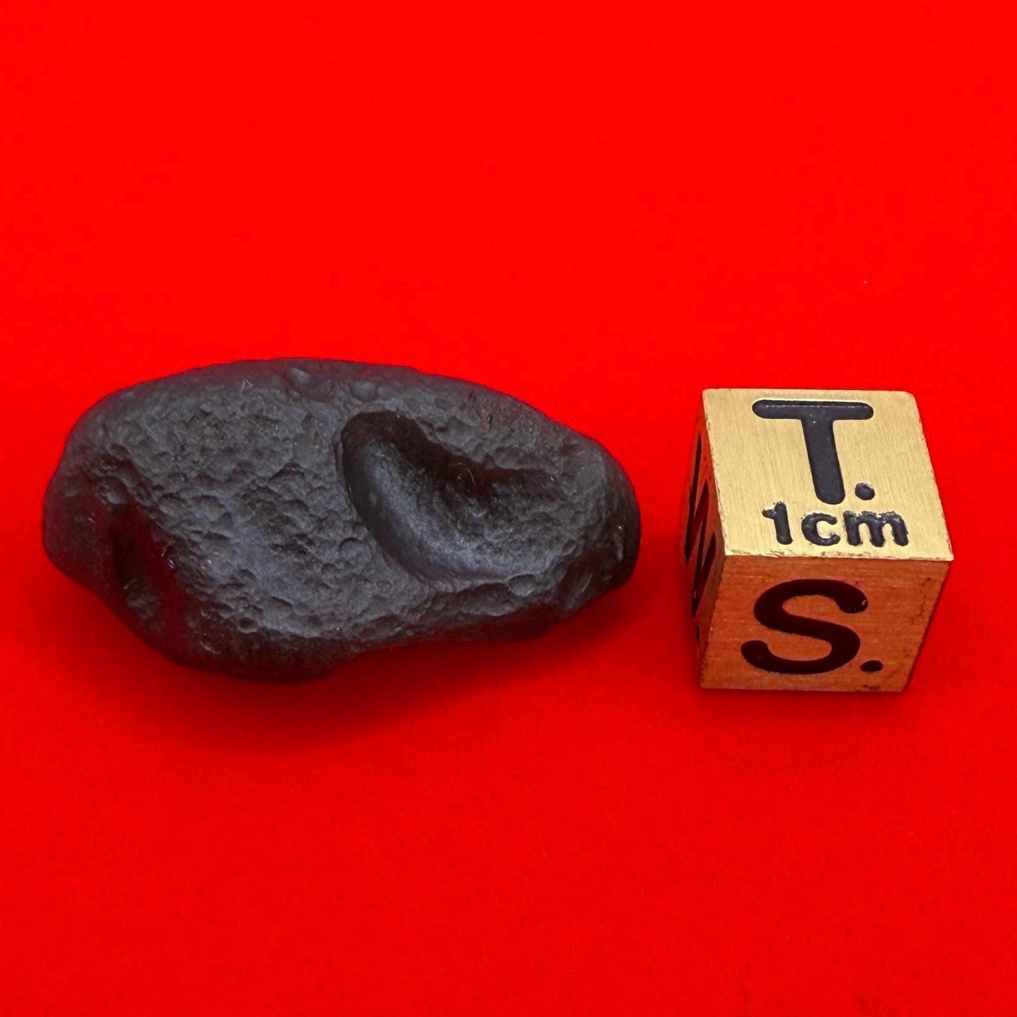 Saffordite Stone: Rare Cintamani, Arizona Pseudo-Tektite -5.58 Grams