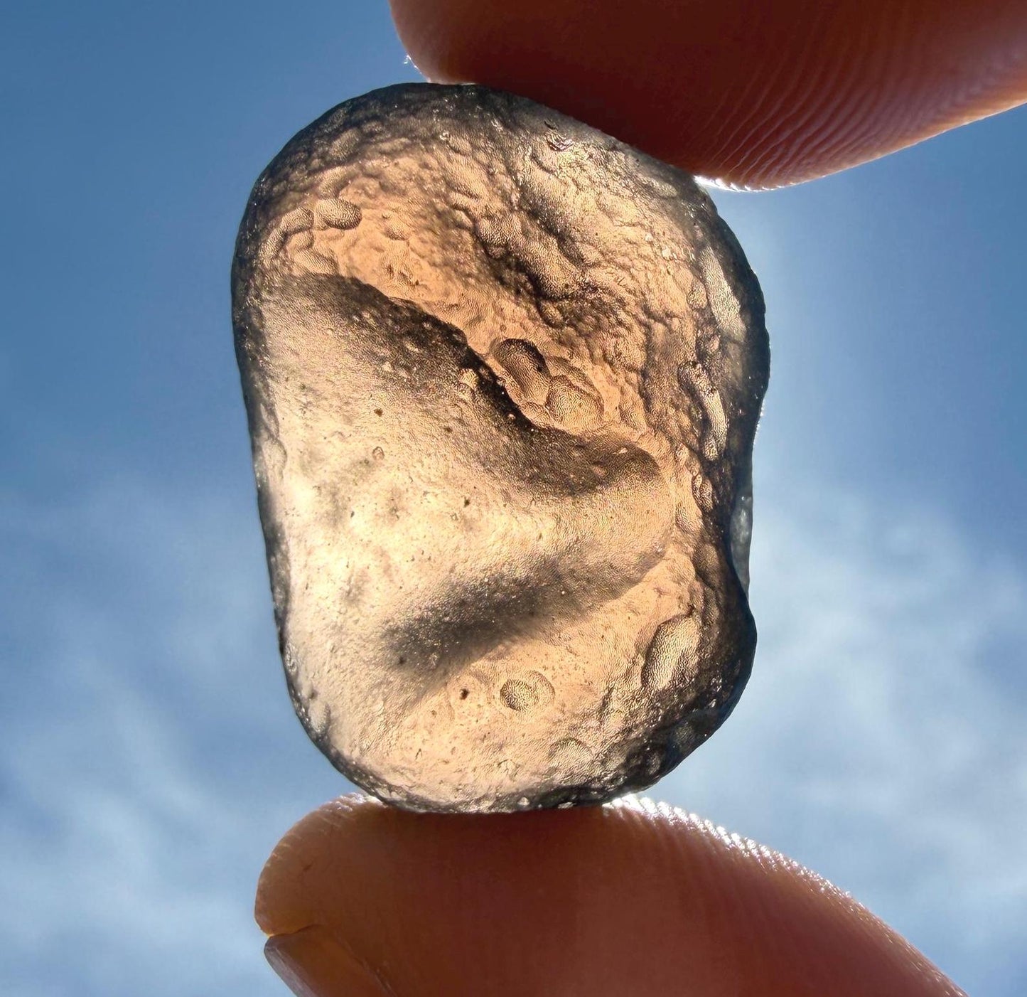 Saffordite Cintamani Specimen: Rare Arizona Pseudotektite, 6.64 grams