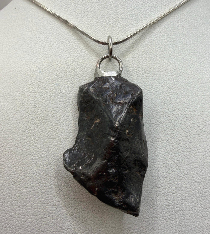 Canyon Diablo Iron Meteorite Pendant: Arizona Space Gift, 21.01 grams