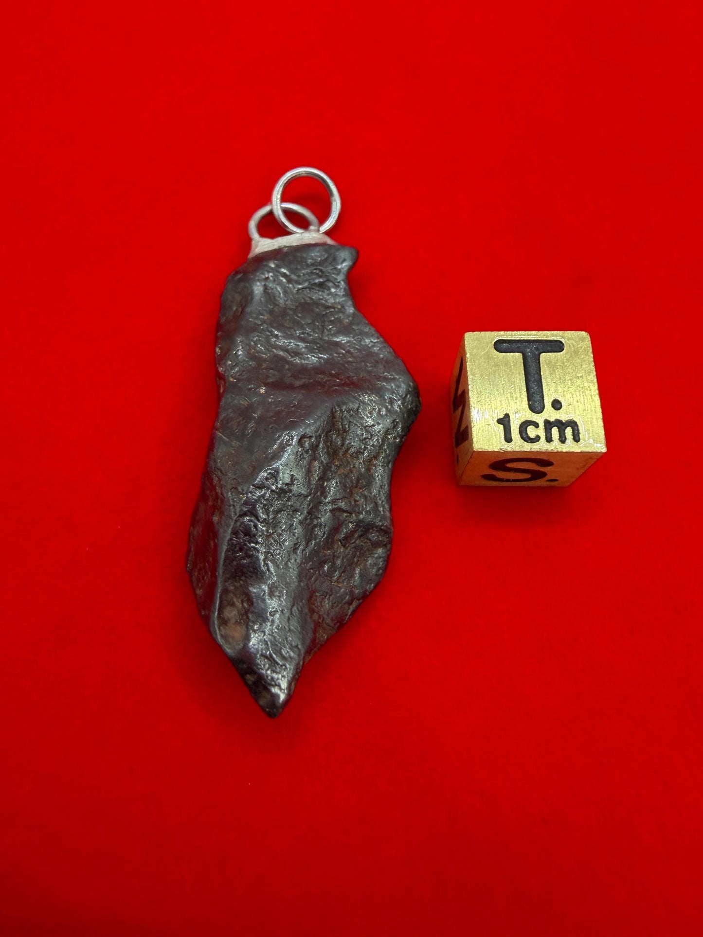 Canyon Diablo Iron Meteorite Pendant: Arizona Space Gift, 15.78 grams