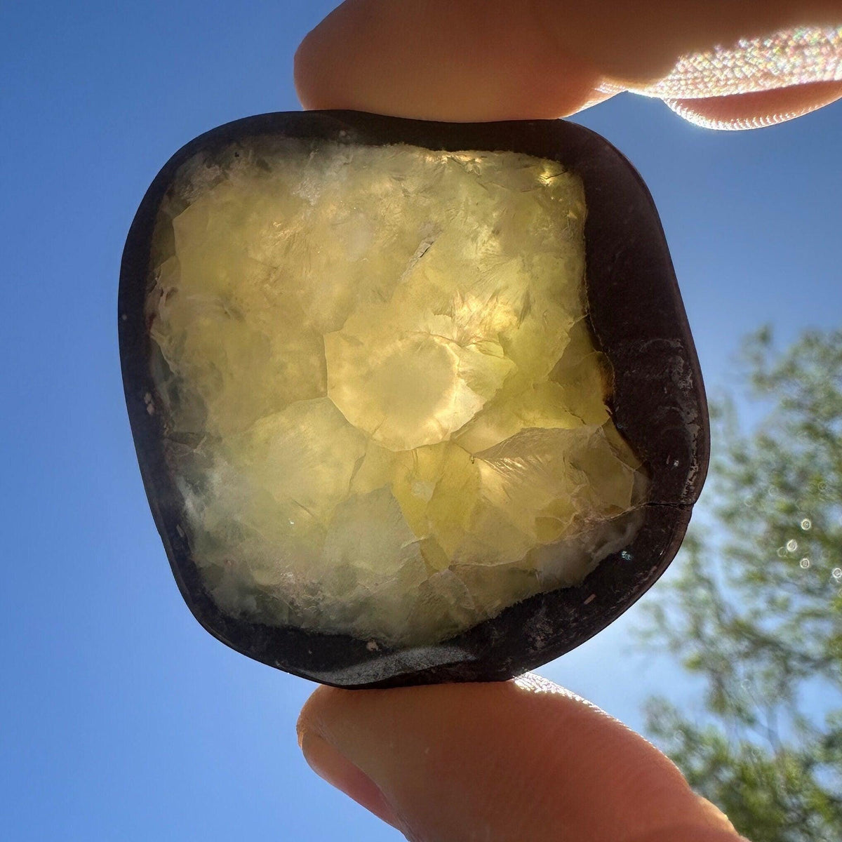 Prehnite Naturalite Crystal: Lucid Dreaming Reiki Stone, 44.89 grams