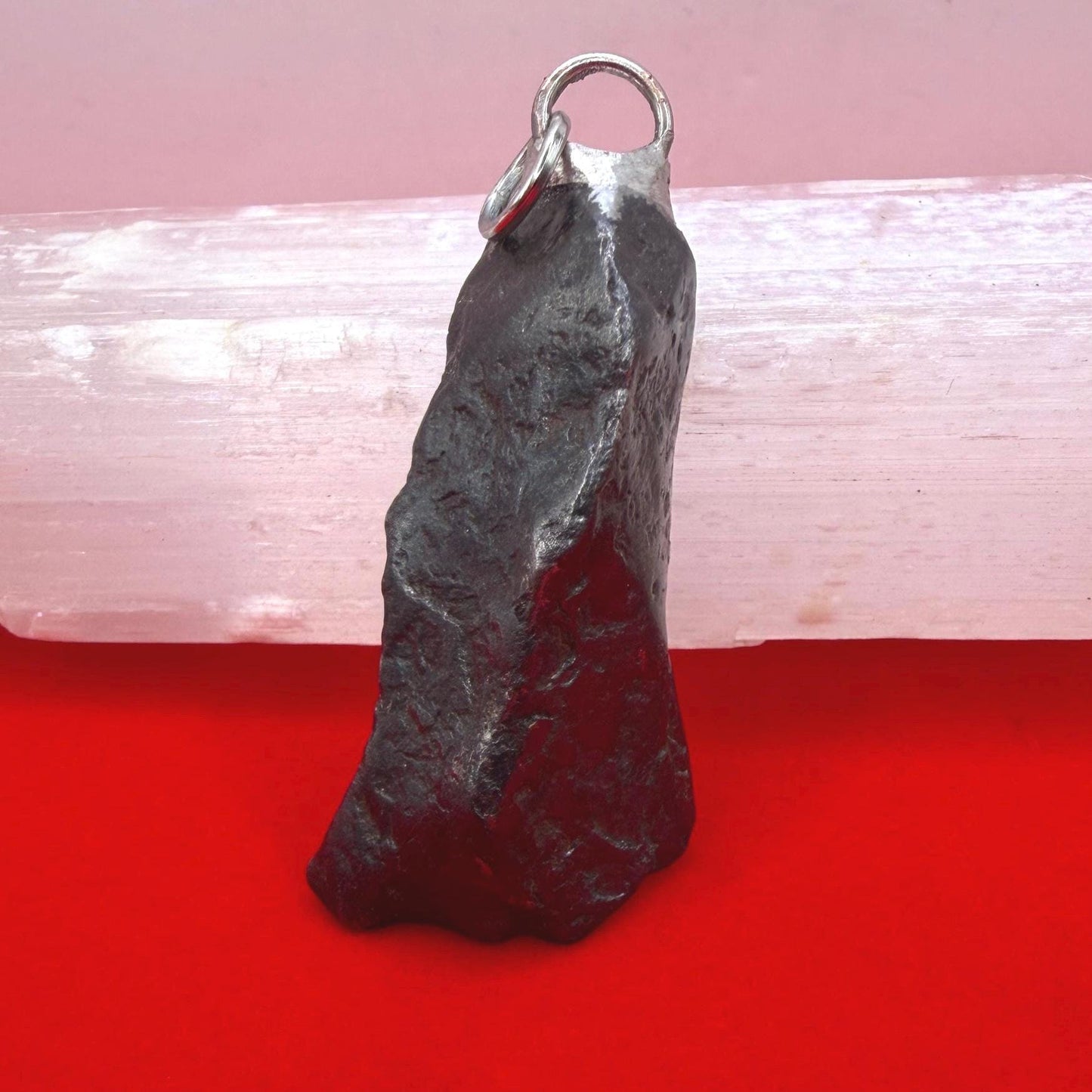 Canyon Diablo Iron Meteorite Pendant: Arizona Space Gift, 22.55 grams