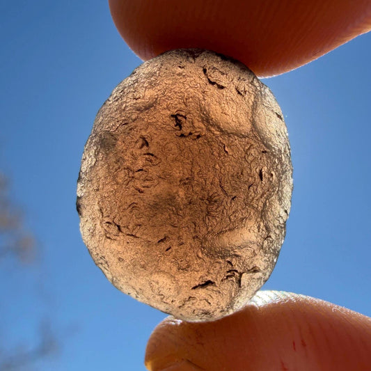Saffordite Stone: Rare Cintamani, Arizona Tektite -5.48 Grams