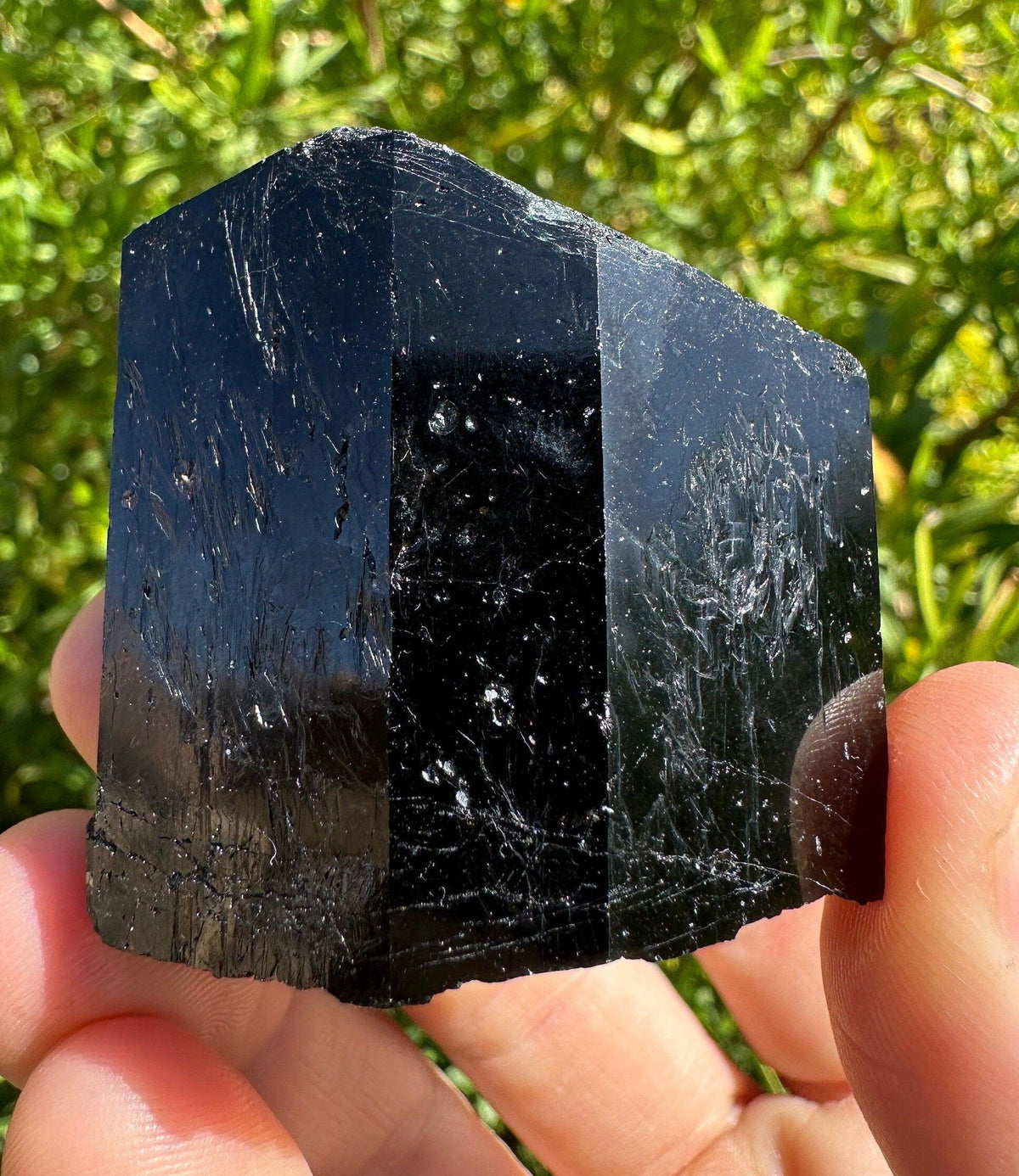Yinnietharra Dravite Crystal Specimen: Brown Tourmaline, Grounding Stone, 179.23 Grams