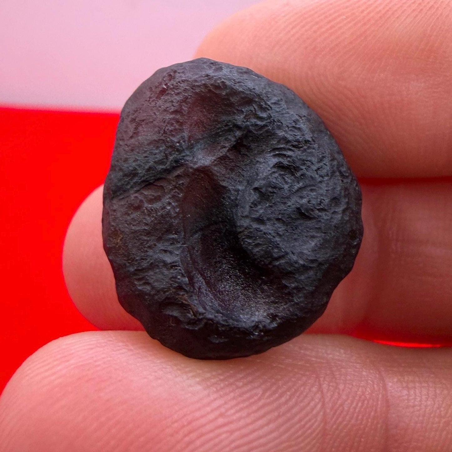 Saffordite Stone, Rare Cintamani, Arizona Tektite, 5.79 Grams