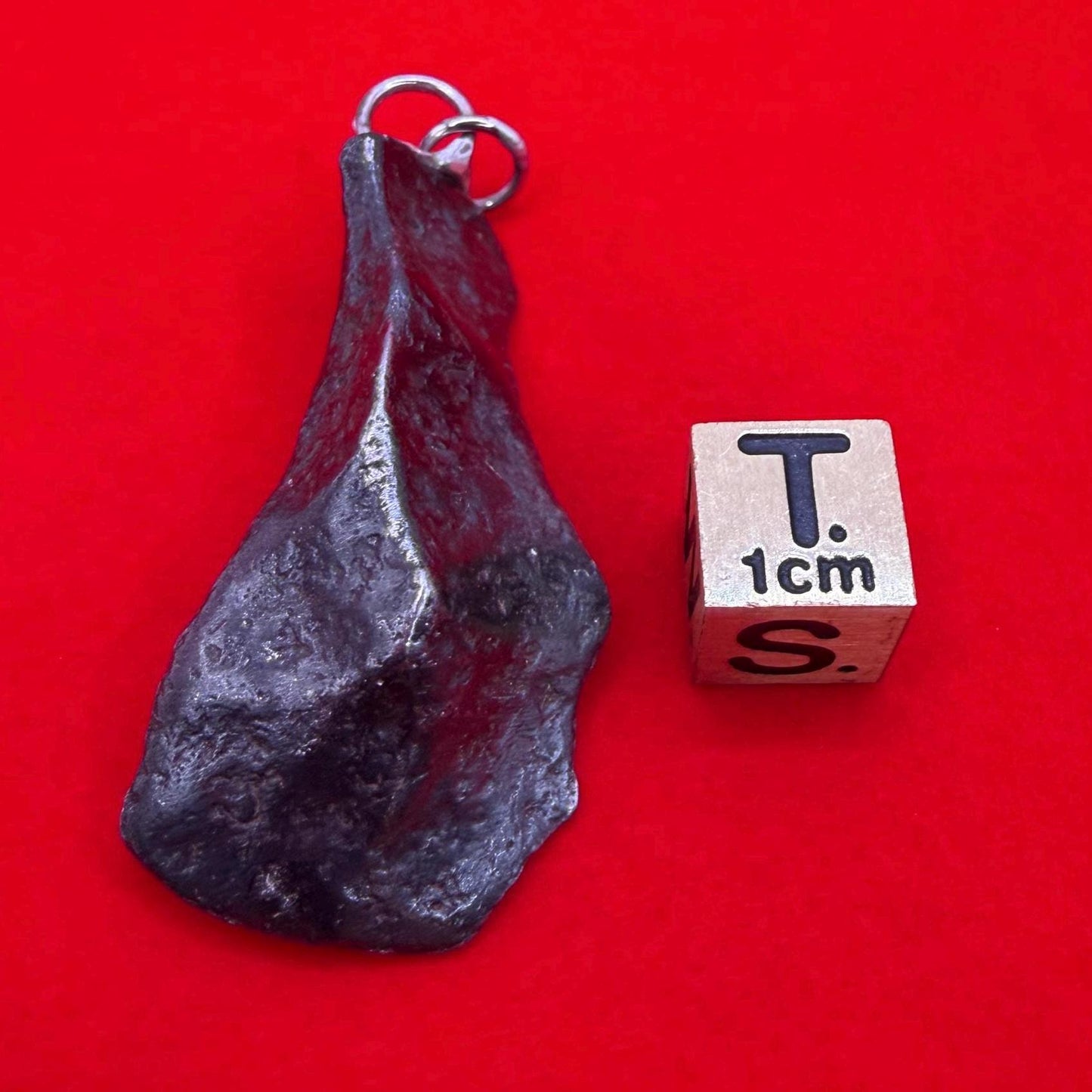 Canyon Diablo Iron Meteorite Pendant: Arizona Space Gift, 23.93 grams
