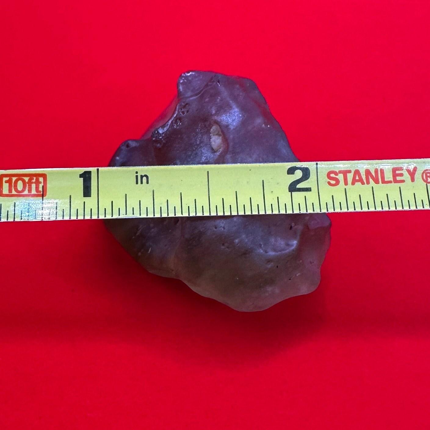 Rare Green Libyan Desert Glass Tektite: Manifestation Talisman, 18.73 grams