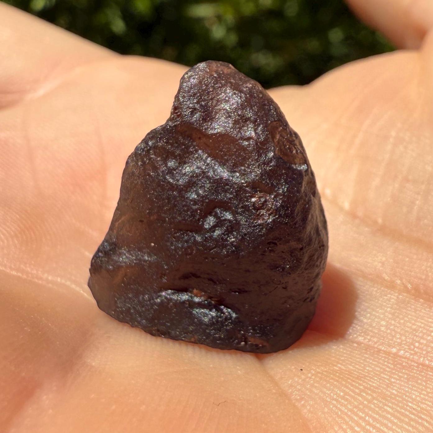 Saffordite Cintamani Stone Specimen: Rare Arizona Pseudo-Tektite, 4.27 grams