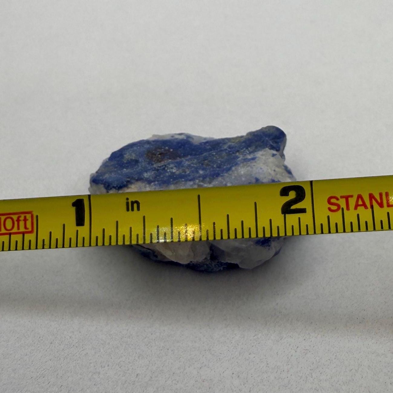 Raw Blue Dumortierite Crystal, Bahia Brazil, Mineral Specimen
