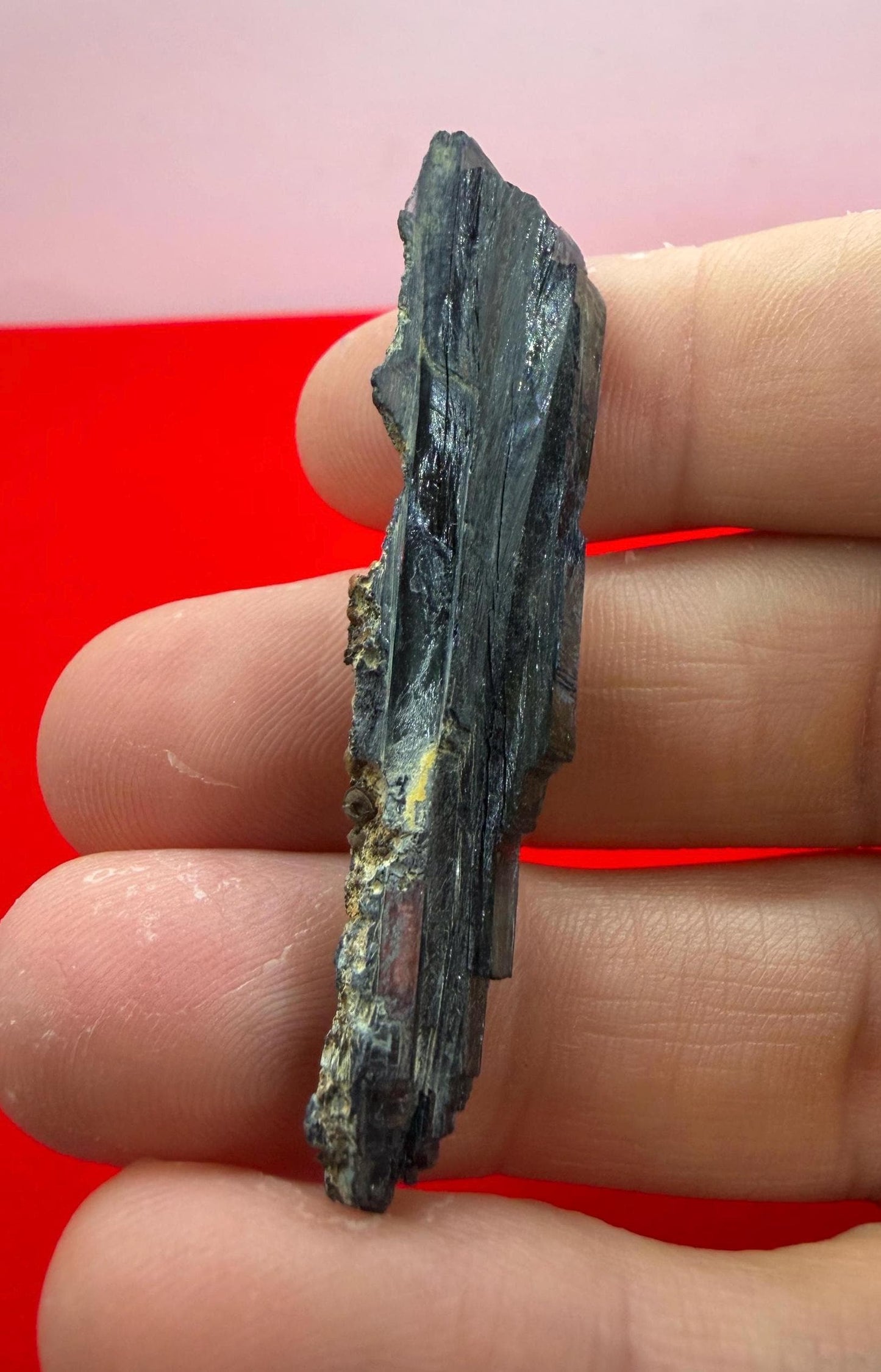 Rare Brazilian Vivianite Crystal: Reiki Energy Stone, Collector's Gem, 5.21g/26.05ct
